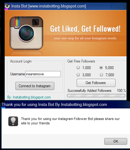 instagram bot follower generator